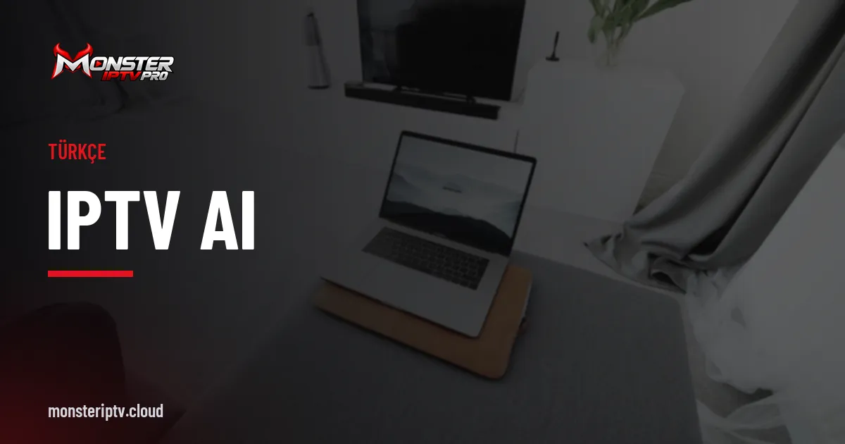 iptv al yazılı banner, televizyon bulunan bir oturma odası