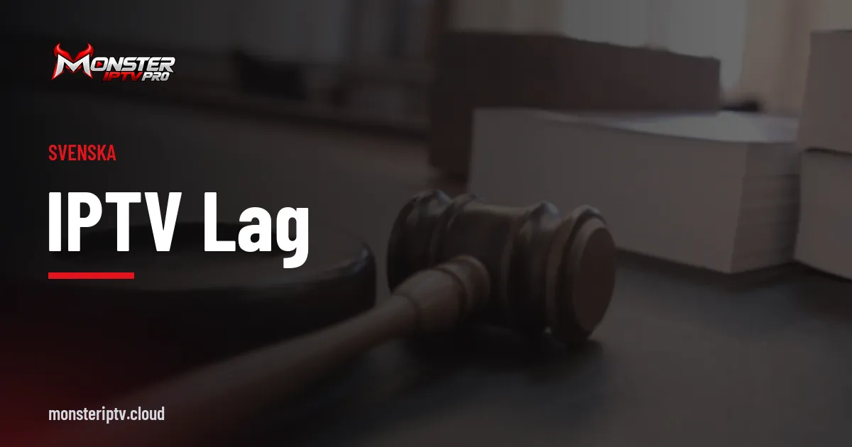 Banner med texten IPTV lag över en domarklubba